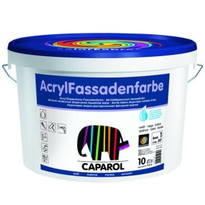 Краска фасадная Acryl Fassadenfarbe, База 1, 10 л, белый Caparol (Капарол)