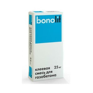 Клей по газобетону для тонкошовной кладки 25 кг. Bonolit (Бонолит)