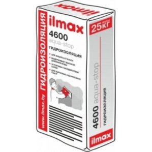 Эластичная однокомпонентная гидроизоляция 4600 aquastop flex Ilmax 25 кг (Илмакс)