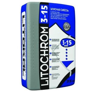 Затирка для швов Litochrom 3-15, C10, серая, 25 кг Litokol (Литокол)