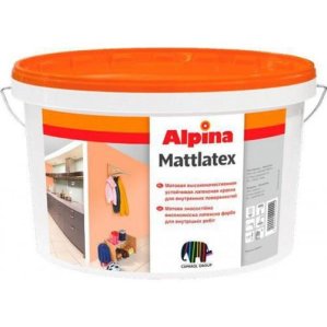 Краска универсальная Mattlatex, 10 л, белый Alpina (Альпина)