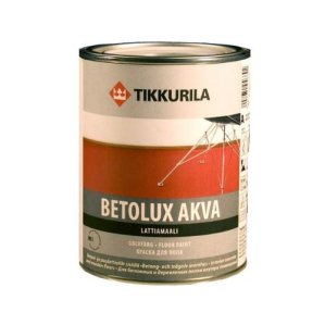 Краска полиуретано-акриловая для пола Betolux Akva (Бетолюкс Аква), 2.7 л. Tikkurila (Тиккурила)